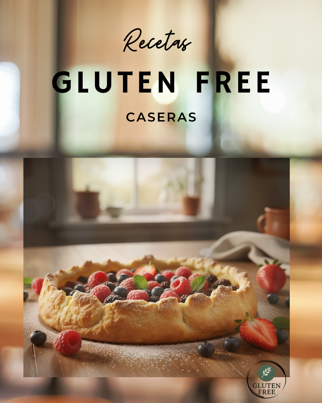 Recetario digital sin gluten